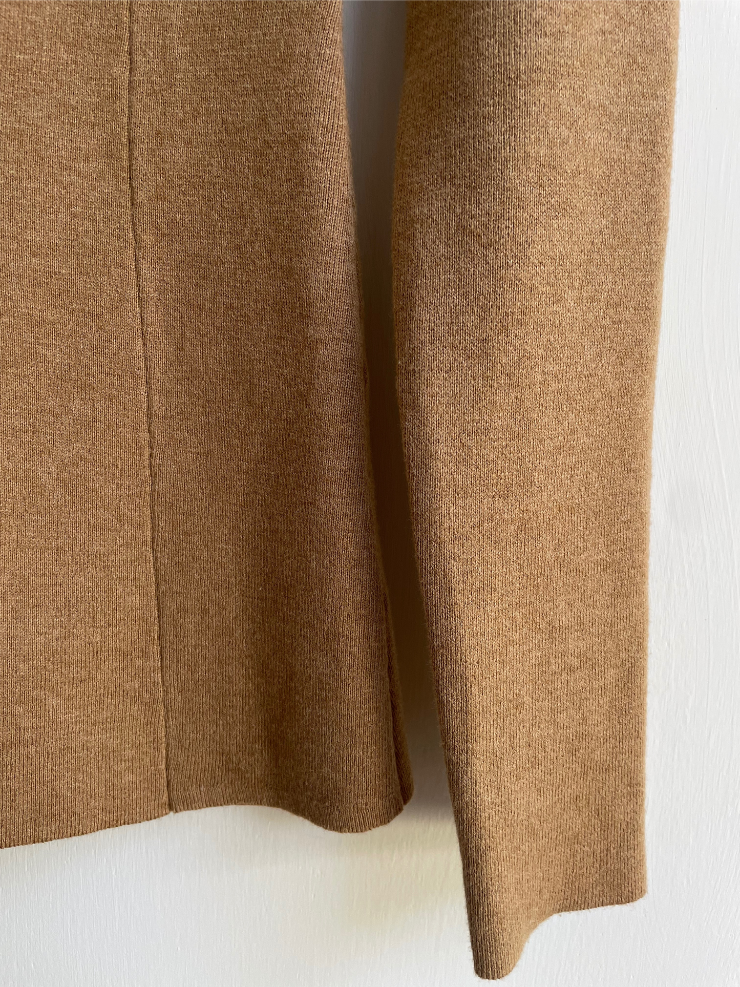 Aligne Camel Daphne Knit Cardigan, Size 8