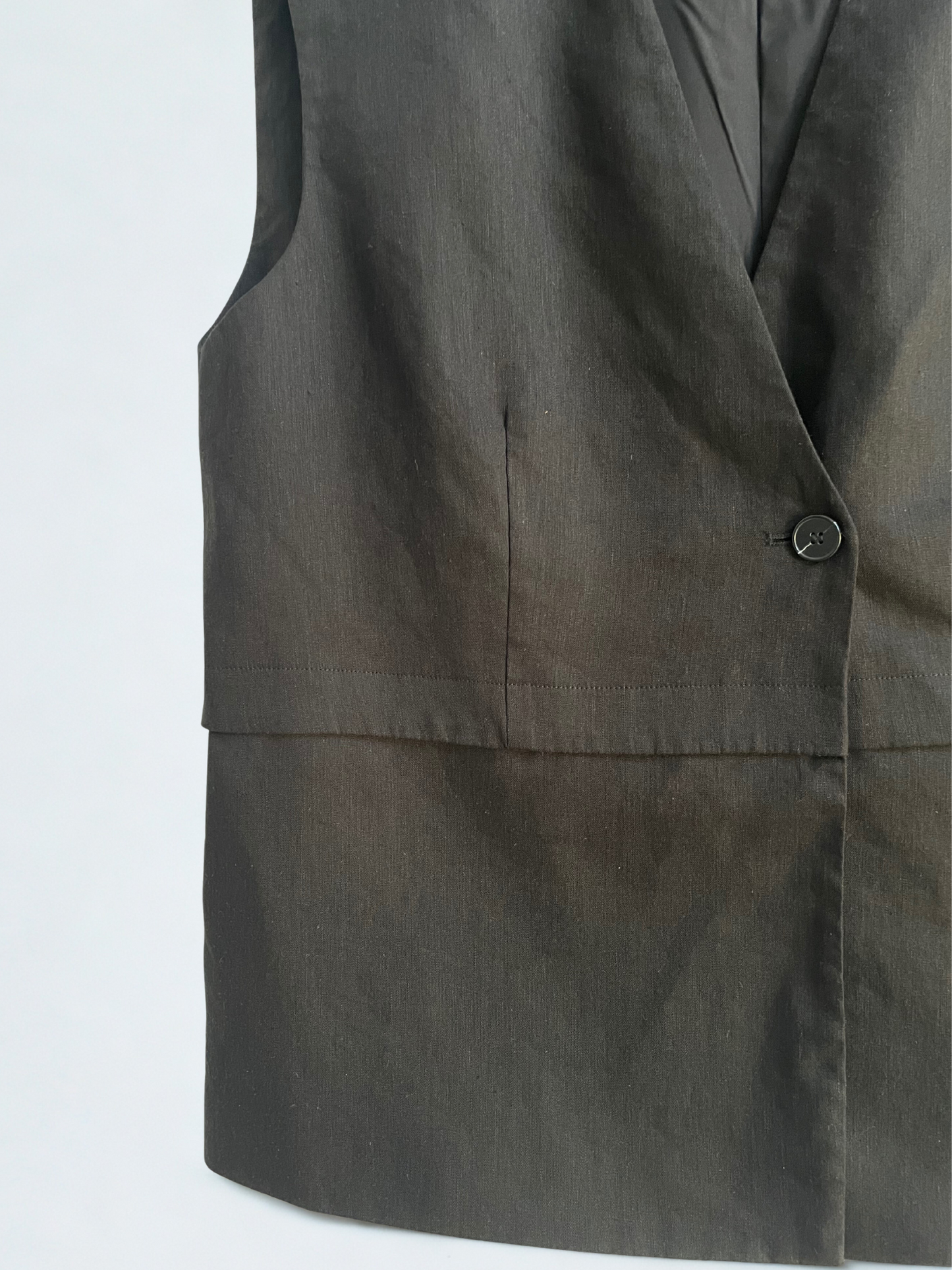 DISSH Taylor Black Vest, size 10