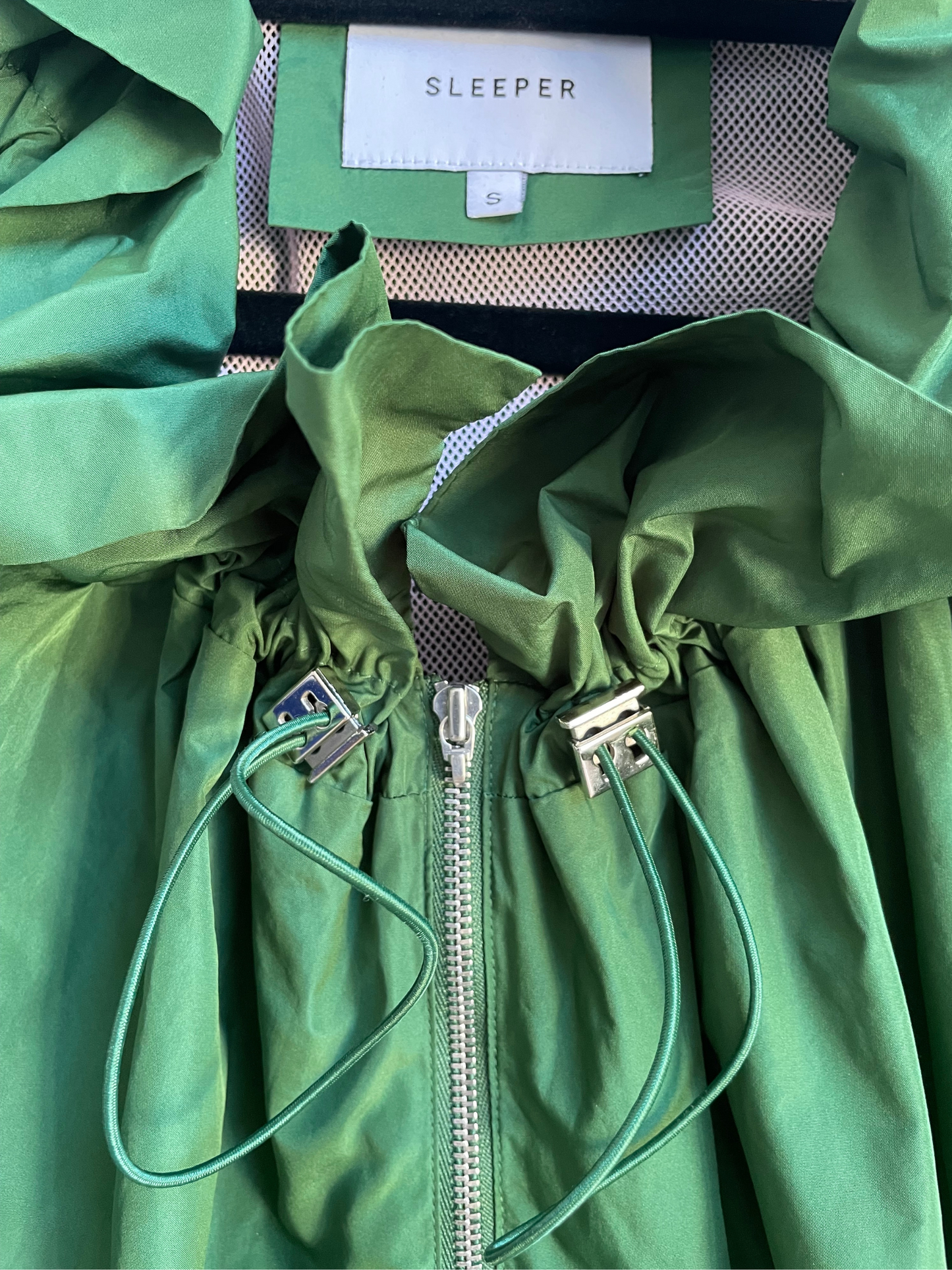 SLEEPER Costume Sportive Green Jacket, Size S