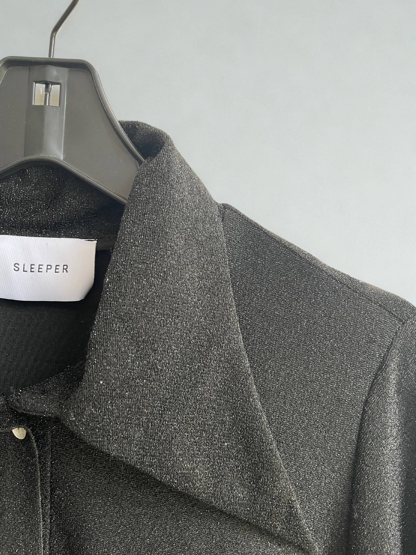 SLEEPER Cosmos Lurex Lounge Set, Size M