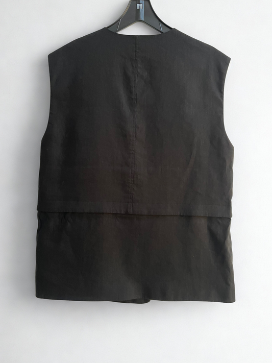 DISSH Taylor Black Vest, size 10